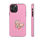 Cute Butterfly Phone Case, Tough Cases, Floral Phone Accessory, Gift for Her, Spring Fashion, Kids' Birthday Present, Pastel Aesthetic