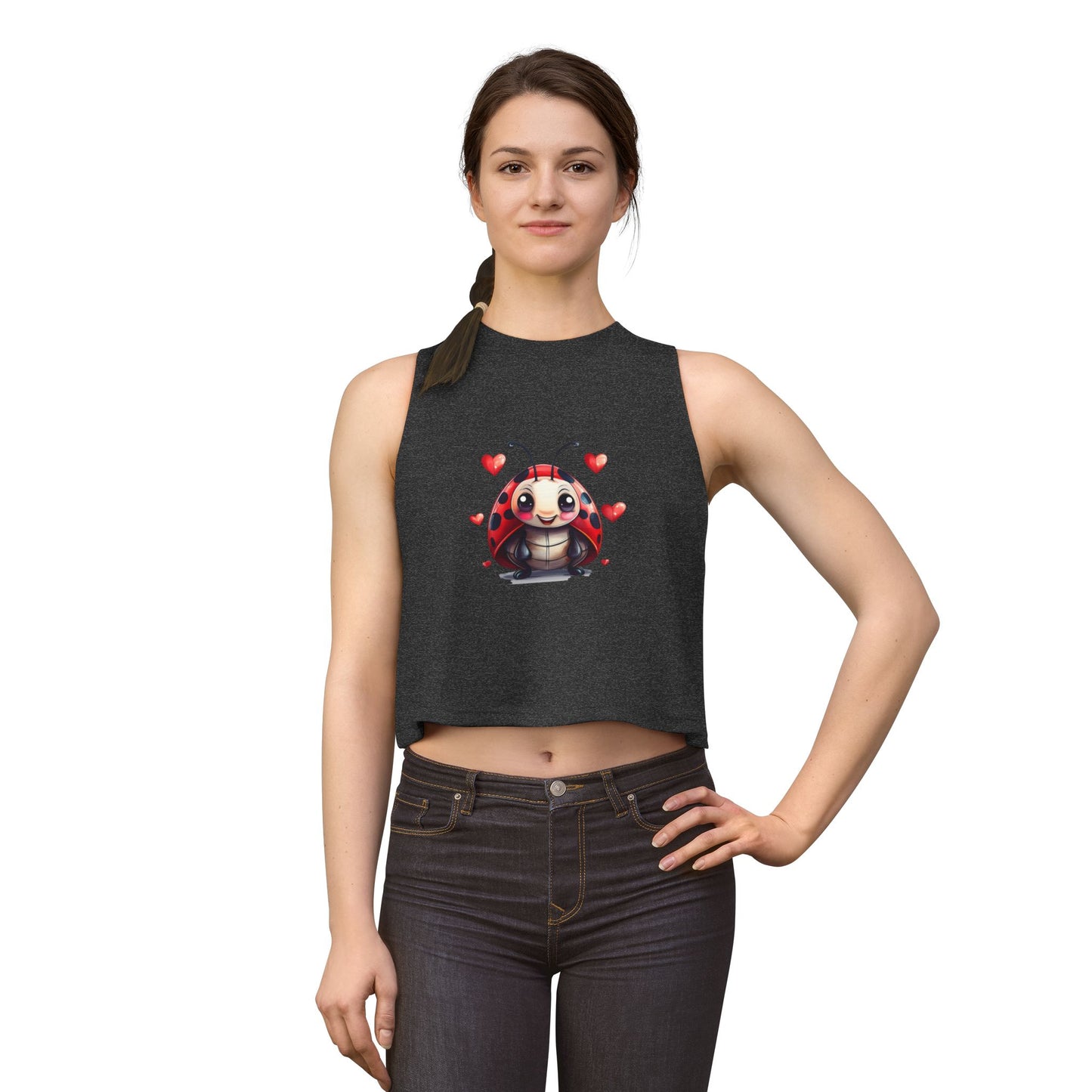 Ladybug Love Crop Top