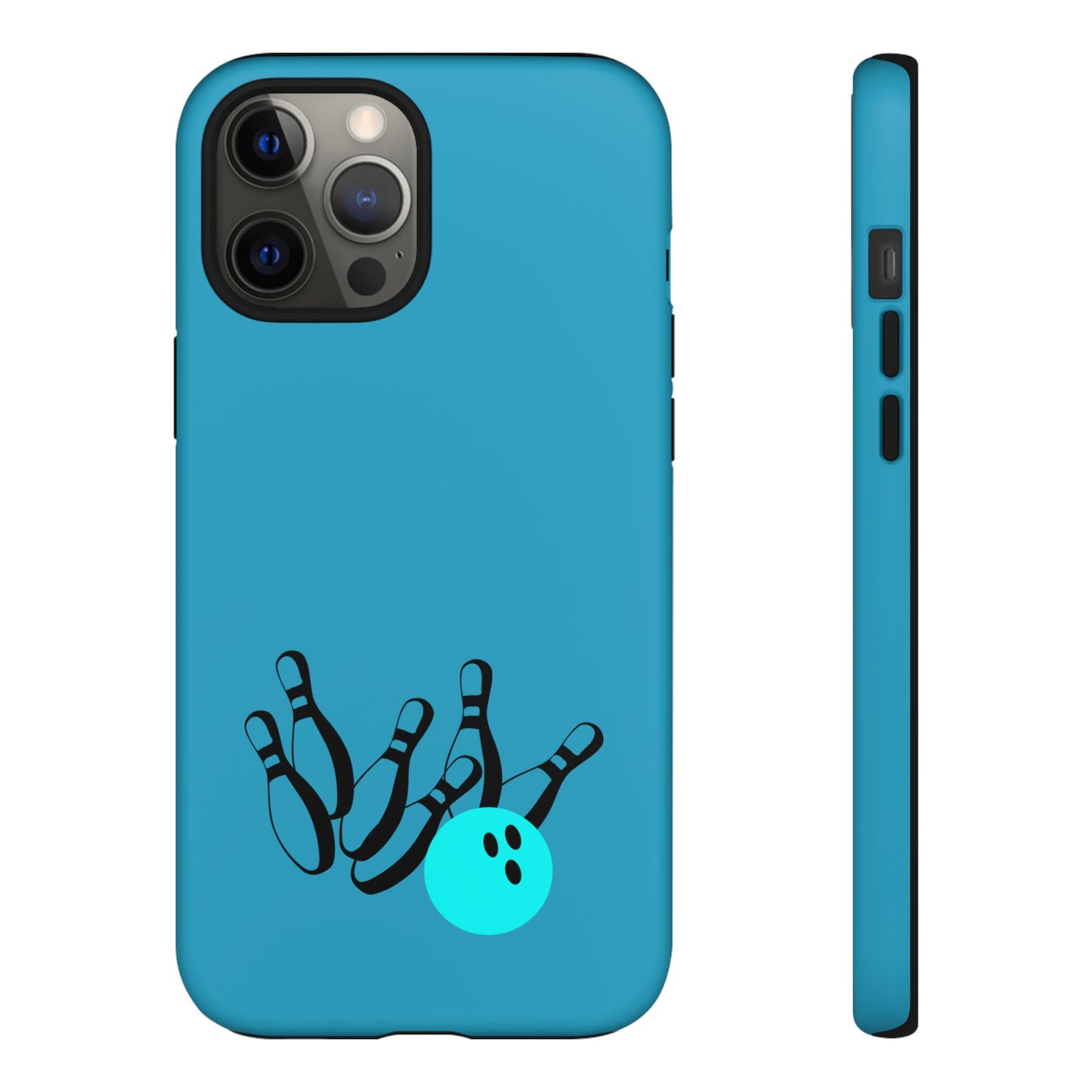 Bowling Phone Case, Tough Cases for Bowling Enthusiasts, Fun Gift for Bowlers, Unique Phone Accessory, Sports Themed Cases