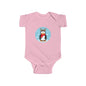Infant Penguin Reindeer Bodysuit — Cute Holiday Baby Onesie