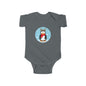 Infant Penguin Reindeer Bodysuit — Cute Holiday Baby Onesie