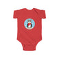 Infant Penguin Reindeer Bodysuit — Cute Holiday Baby Onesie