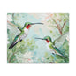 Hummingbird Canvas Wall Art — Stretched Matte Nature Print