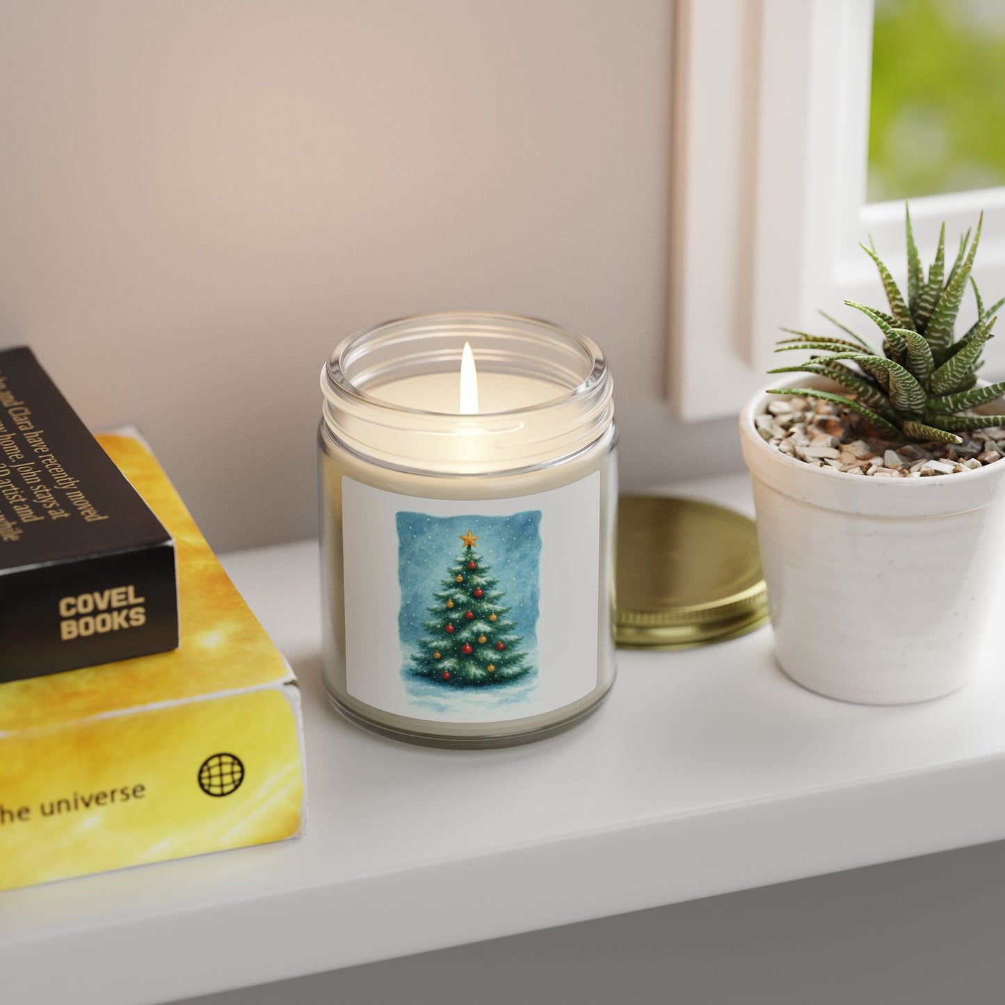 Christmas Tree Scented Candles | Cozy Holiday Decorative Candles