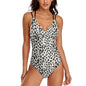 Women's One Piece Swimsuit Tummy Control V Neck Swimwear