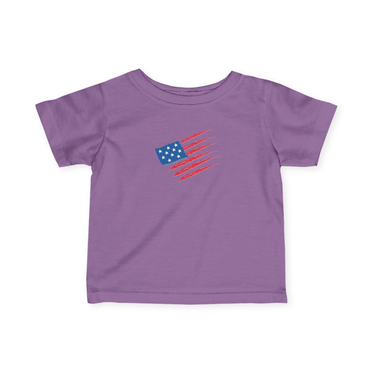 Patriotic Infant Tee - USA Flag Theme, Baby Clothes, Toddler Apparel, 4th of July Outfit, Cute Baby Gift