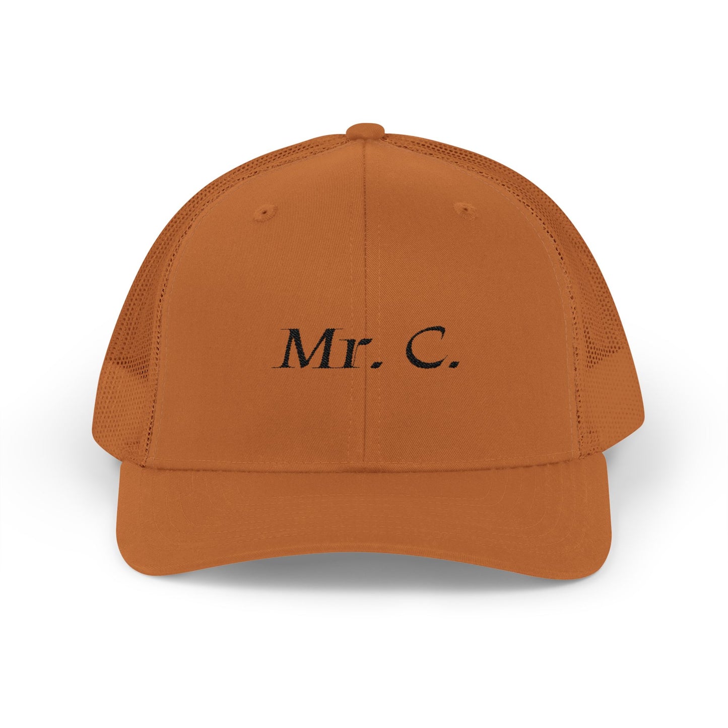 Personalized Mr. C Snapback Trucker Cap | Custom Name Hat | Gifts for Him | Summer Accessory | Casual Style Cap | Father's Day Gift