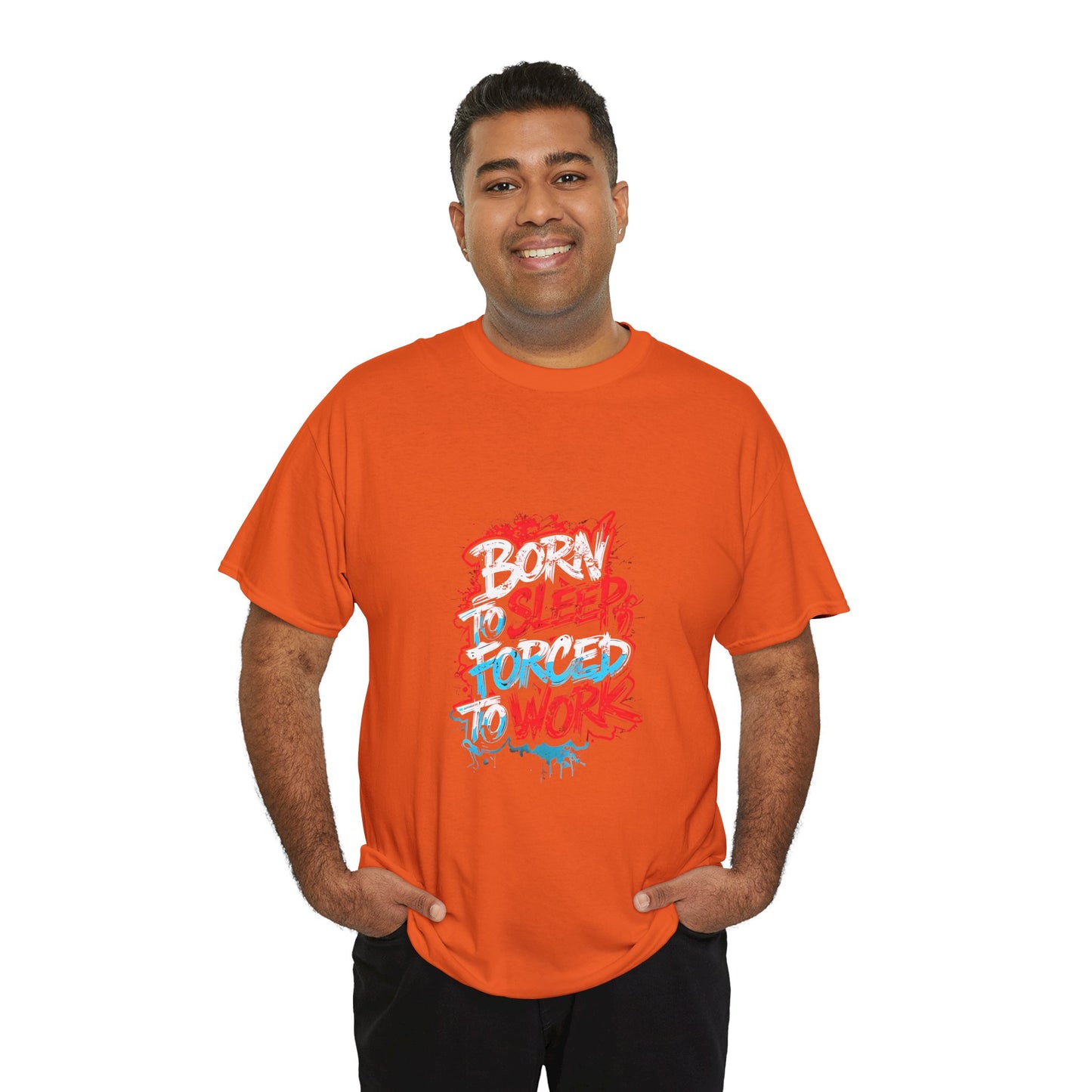 Born to Sleep, Forced to Work T‑Shirt — Funny Graphic Tee for Night Owls