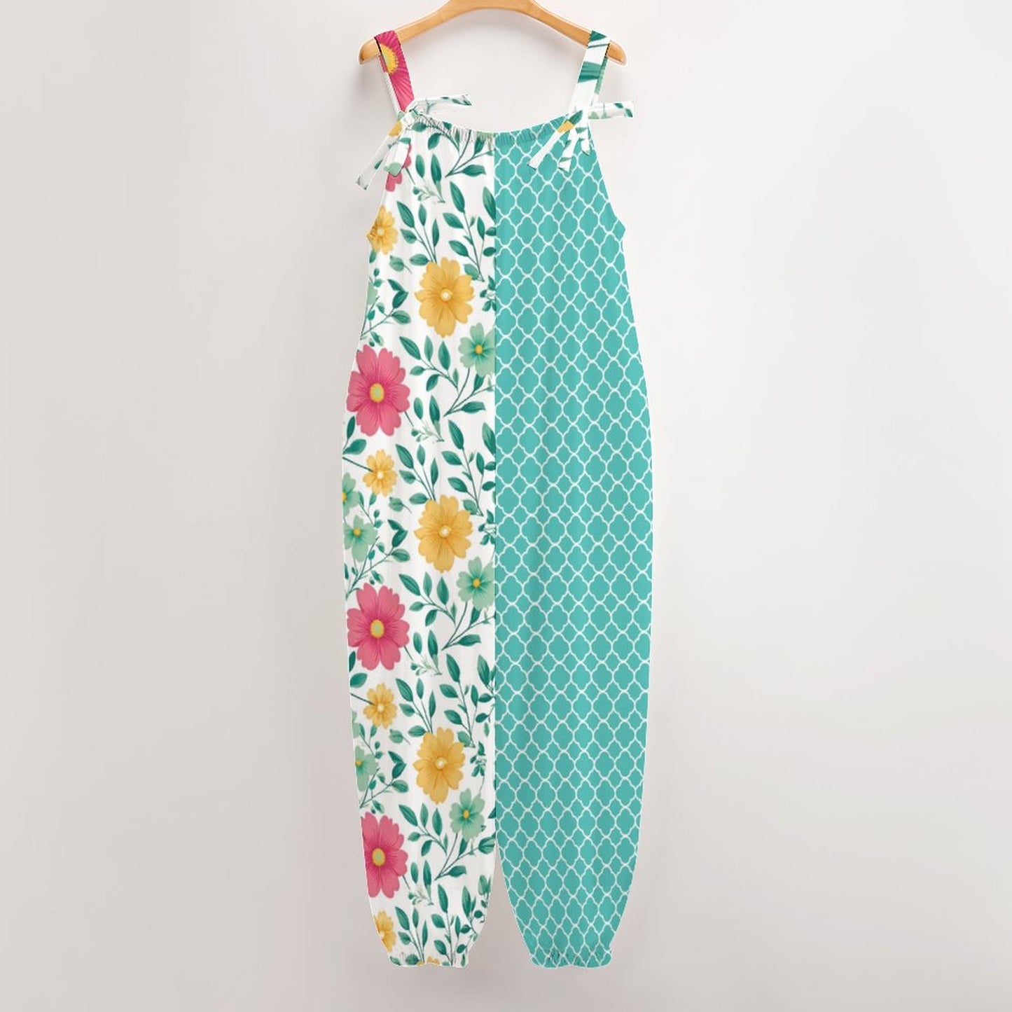 Spaghetti Strap Jumpsuit multicolor