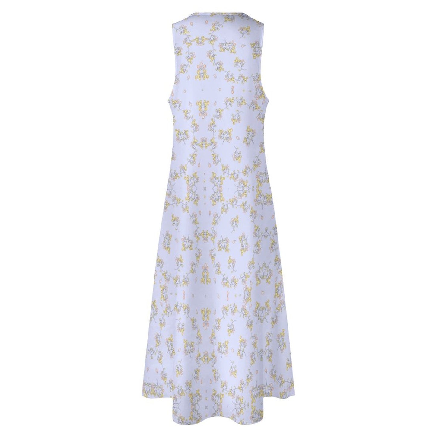 Sleeveless Ankle-length Dress