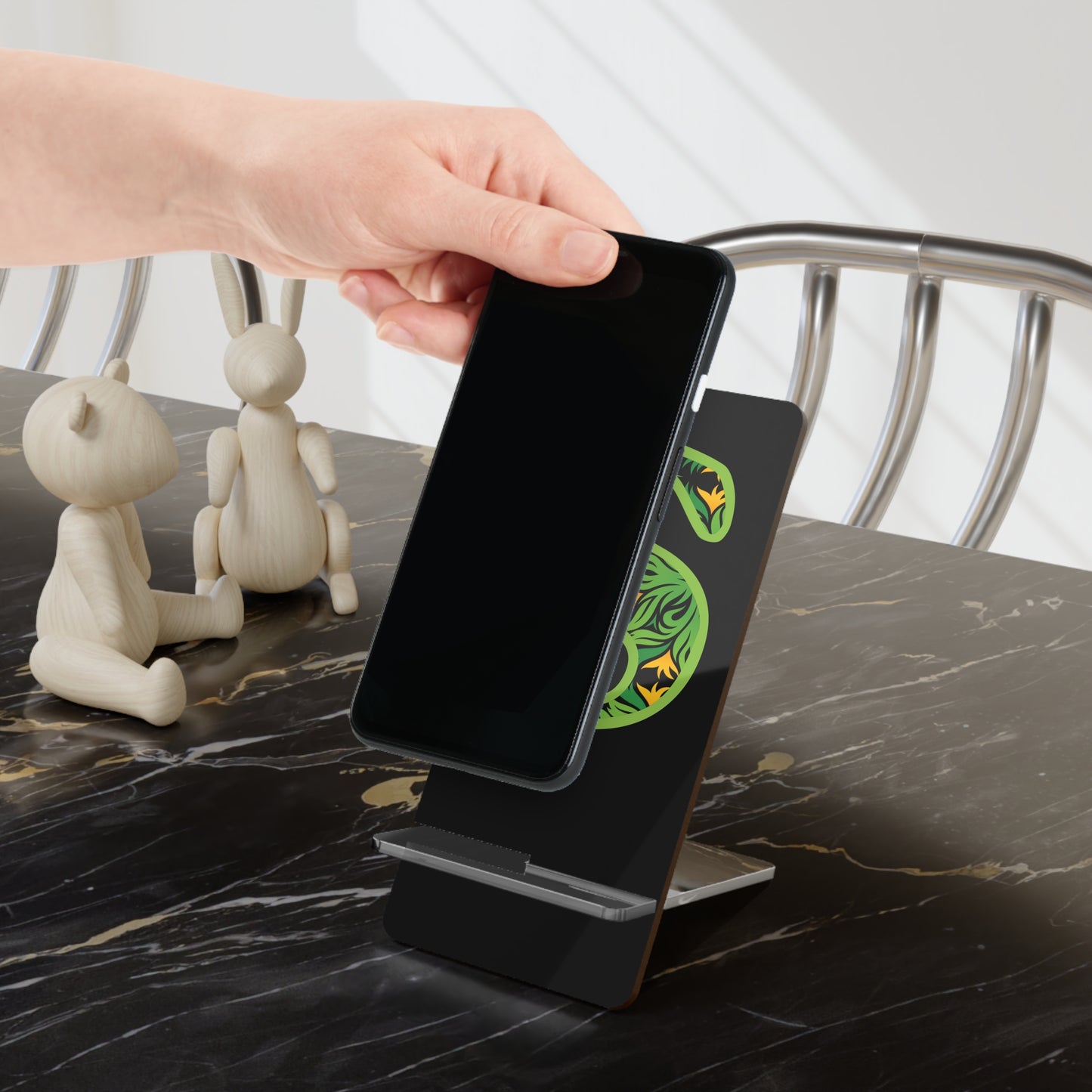 Tropical Themed Mobile Display Stand, Personalized Phone Holder, Eco-Friendly Tech Organizer, Great for Home or Office, Gift for [...]