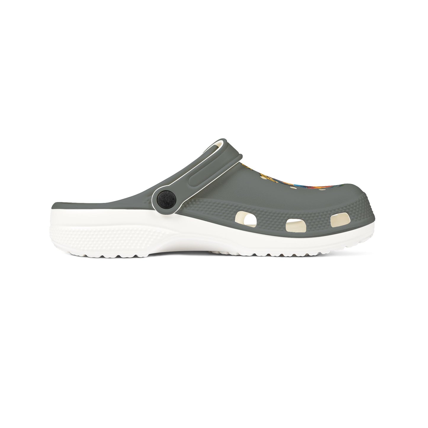 Weekend Vibes EVA Clogs — Tropical Beach Graphic Foam Shoes