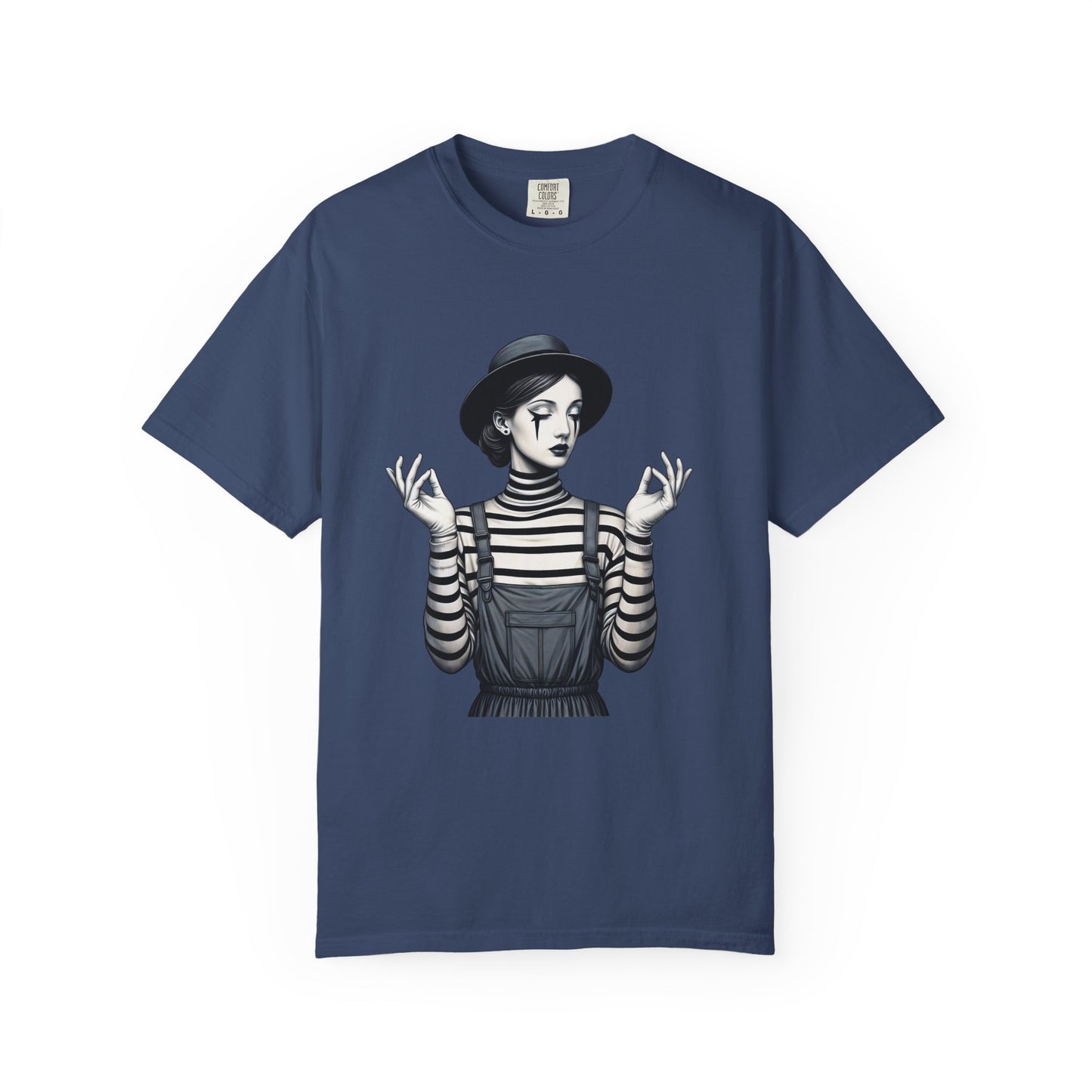 Gothic Striped Graphic Unisex T-Shirt, Edgy Casual Wear, Alternative Fashion, Gift for Her