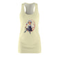 Chic Vintage Grandma Racerback Dress | Fun, Playful Dress for Summer, Women's Dress, Casual Dress, Birthday Gift, Unique Fashion