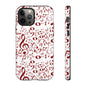 Musical Note Phone Case, Tough iPhone Cover, Gift for Musicians, Customizable, Music Lover's Accessory, Durable Phone Protection