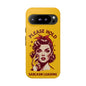 Phone Case - "Please Hold, Sarcasm Loading" Retro Pin-Up Tough Case