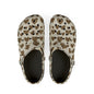 Leopard Heart EVA Clogs — Comfortable Leopard-Print Foam Shoes