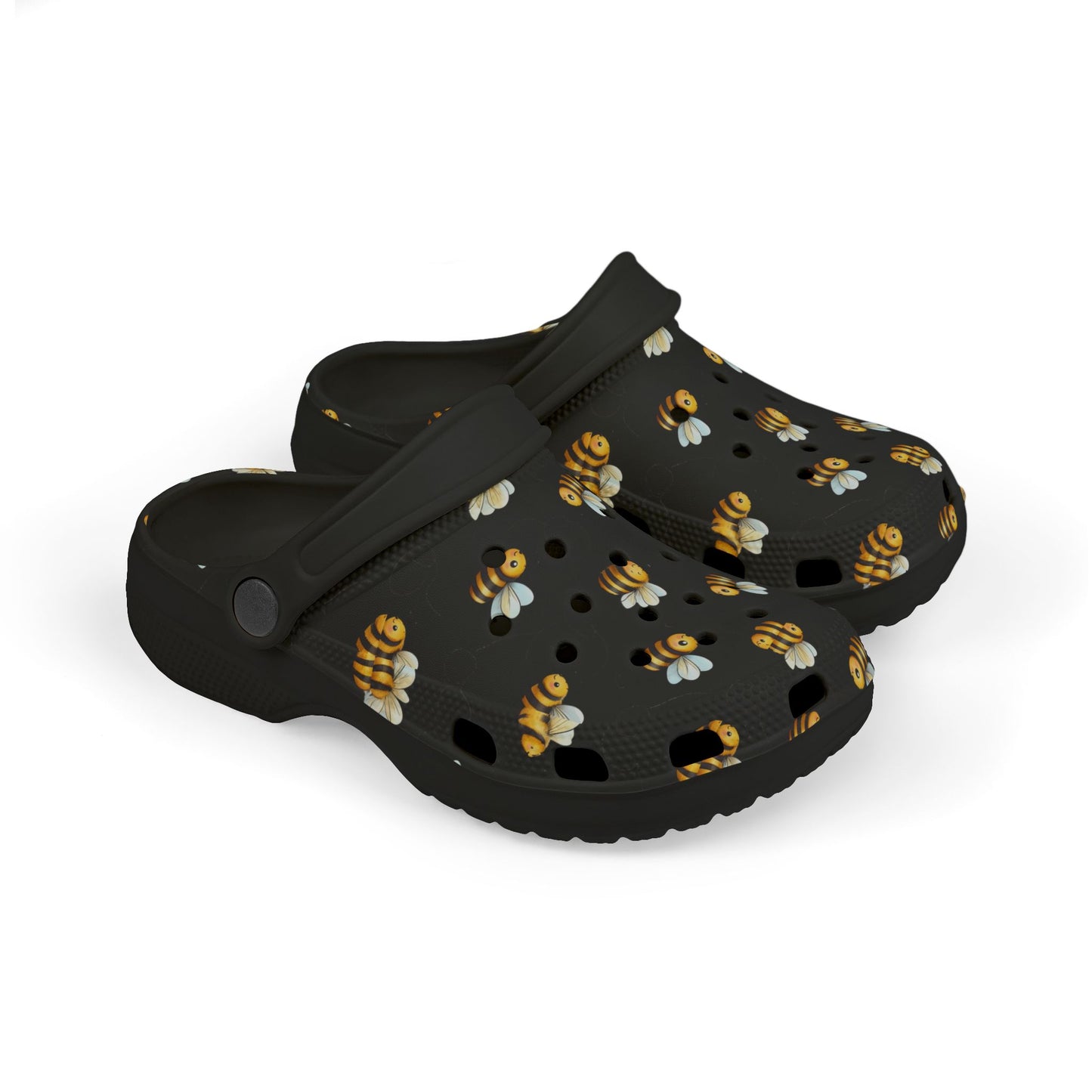 Bee-themed Kid's EVA Foam Clogs