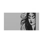 Gothic Woman Portrait Canvas Art — Matte Stretched Wall Decor
