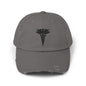 Unisex Distressed Cap with Caduceus Design, Perfect Gift for Healthcare Workers, Casual Style for Every Occasion, Fashionable Medical [...]