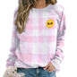 Pink and Sun Sweatshirt Designs Raglan Style