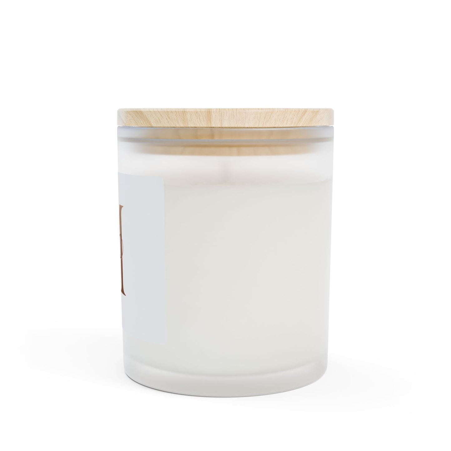 Personalized Frosted Glass Candle - 11oz, Custom Candle Gift, Home Decor, Relaxation, Birthday, Wedding