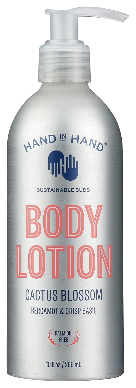 Hand In Hand, Lotion Body Cactus Blossom, 10 Fl Oz