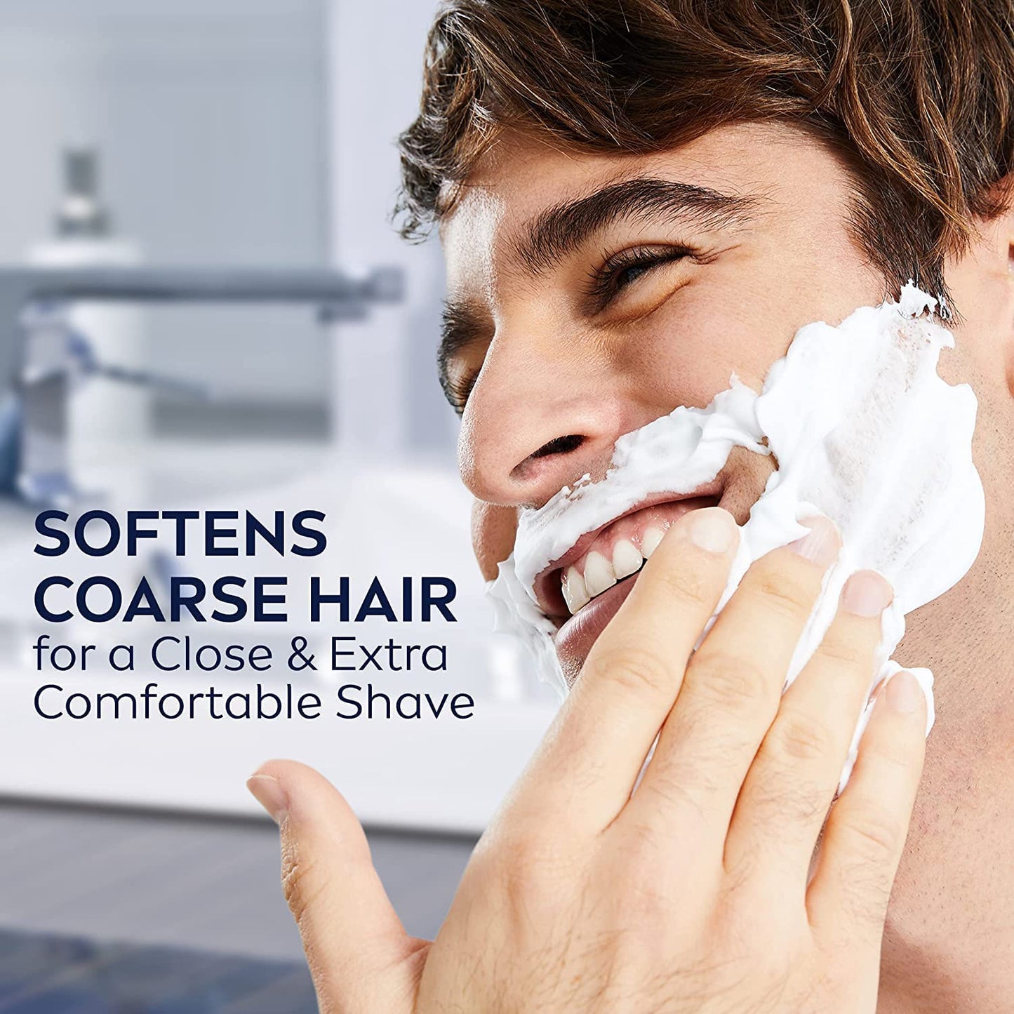 NIVEA FOR MEN Sensitive Cooling Shaving Gel 7 oz (Pack of 3)
