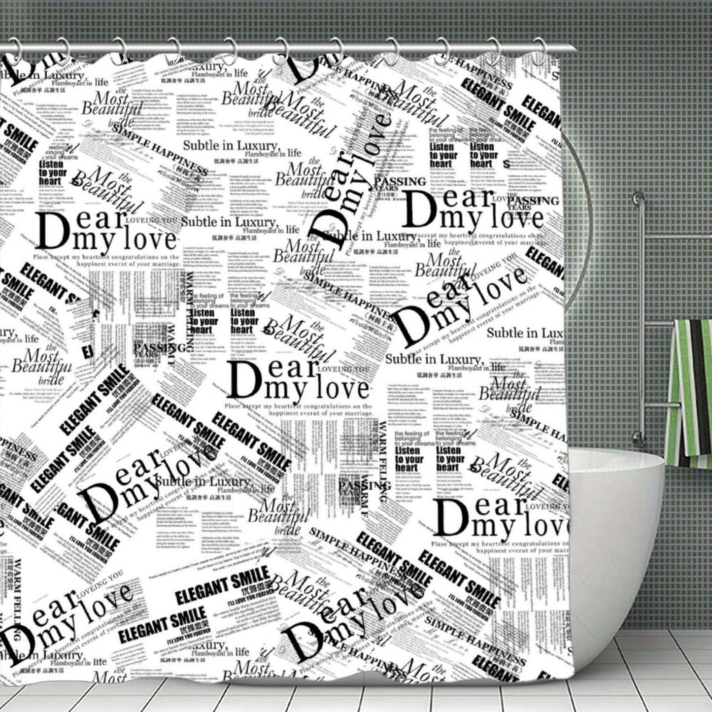 Waterproof Shower Curtain
