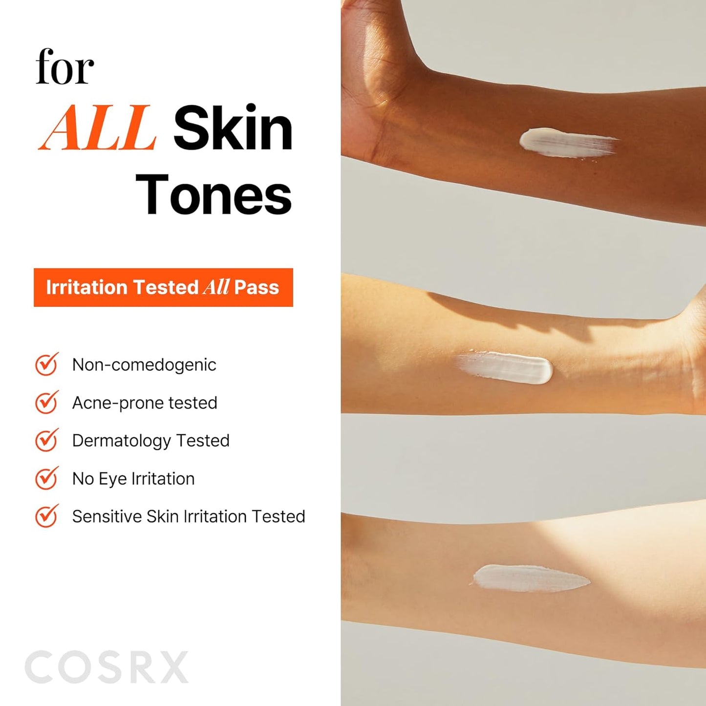 COSRX Airy-Light Clear Sunscreen Stick with Vitamin E&C SPF 50, 0.67 oz, 19g, Korean Suncreen Stick Suncare Sunblock, Lightweight, No White Cast