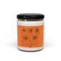 Floral Amber Soy Candle — 9oz Scented Jar (Hand-Poured, Cozy Autumn Vibe)