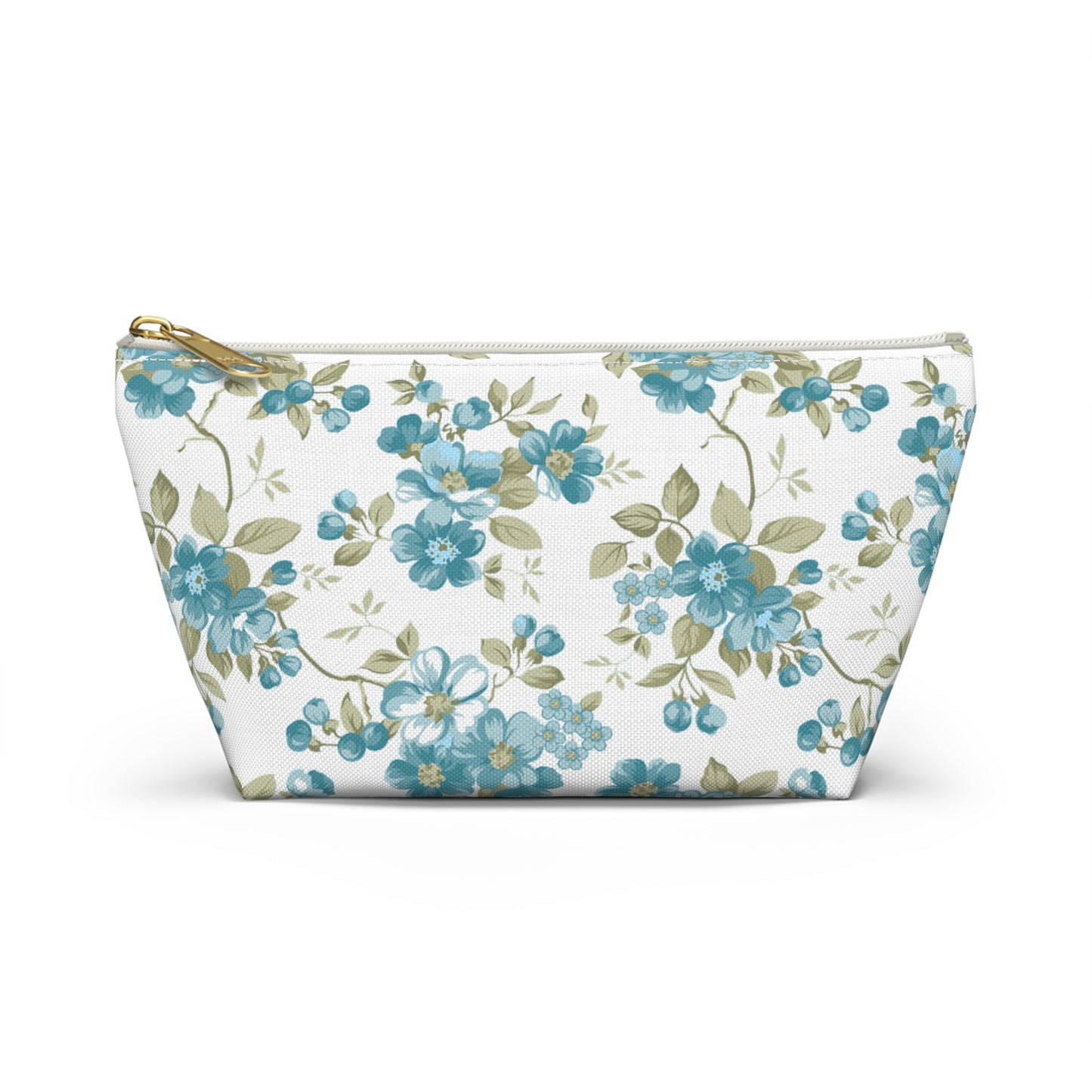 Floral Accessory Pouch, Makeup Bag, Organizing Pouch, Gift for Her, Travel Companion