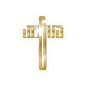 Gold Jesus Kiss-Cut Stickers - Faithful Decor for Laptops, Journals, Bibles, Gifts for Christians, Religious Reminders