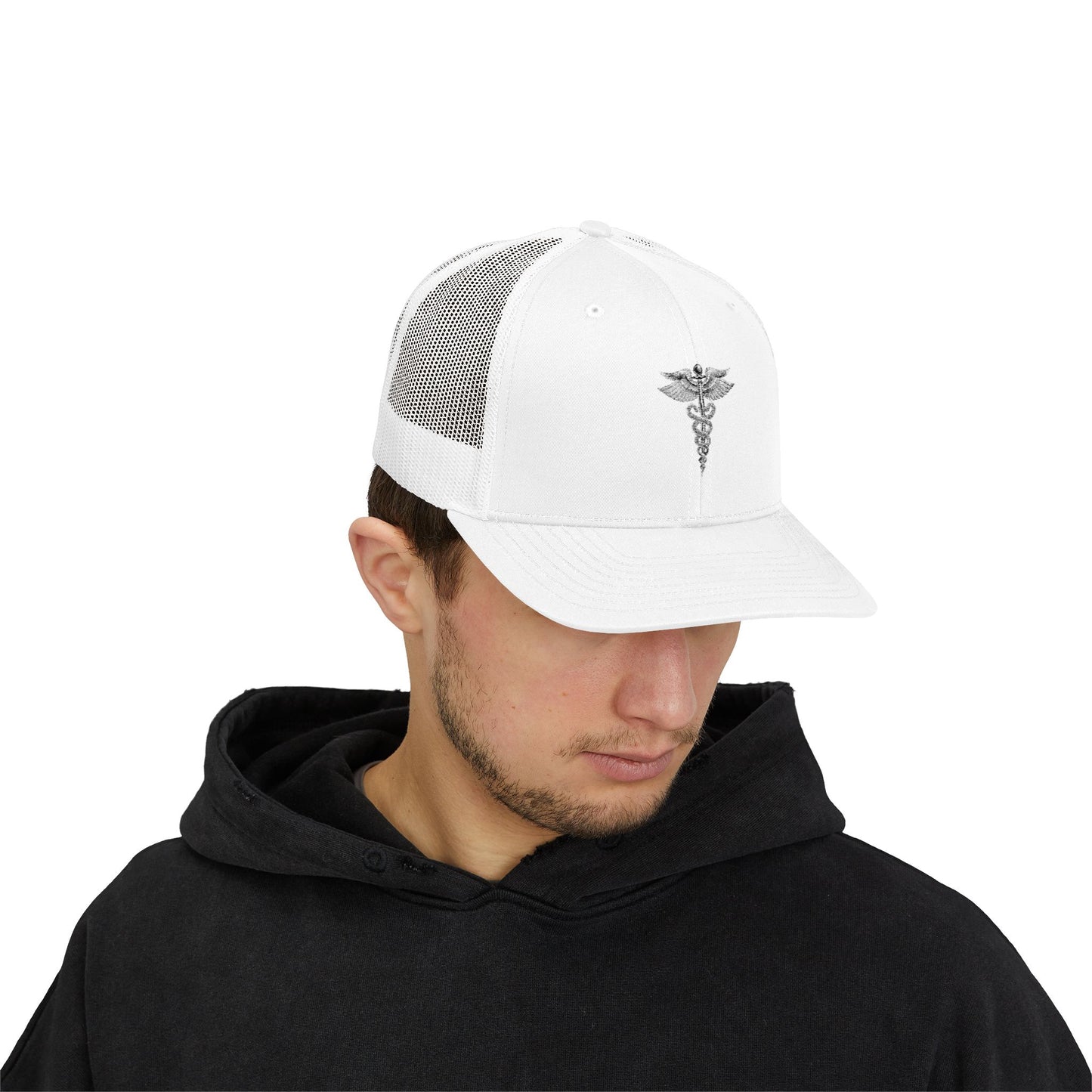 Caduceus Snapback Trucker Cap, Medical Hat, Healthcare Gift, Nurse Cap, [...]