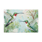 Hummingbird Canvas Wall Art — Stretched Matte Nature Print