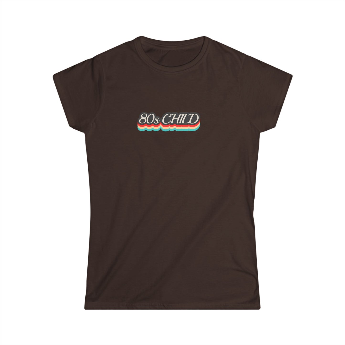 Women's Softstyle Tee - 80's chc