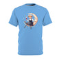 Whimsical Moonlight Tee: Fun Unisex Cut & Sew Shirt, Perfect for Relaxation, Gift for Friends, Cozy Nights, Festival Wear