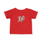 Cute Ice Cream Initial Infant Tee, Baby Shirt, Toddler Clothing, Summer Outfit, Personalized Gift, Kids Apparel