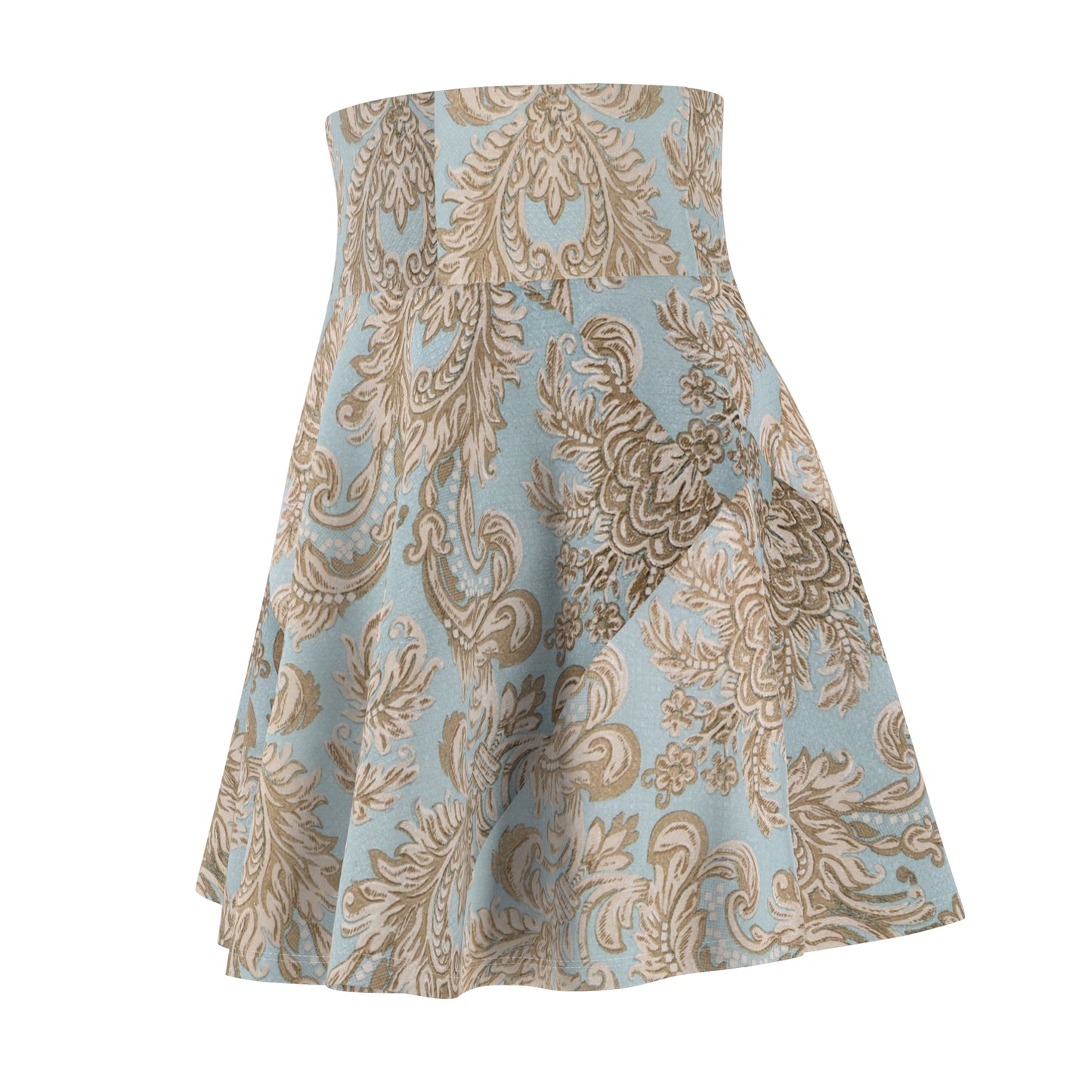 Chic Floral Skater Skirt, Trendy Women's Fashion, Summer Outfit, Boho Style, Casual Wear, Everyday Elegance