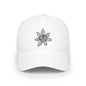 Stylish Floral Low Profile Baseball Cap, Casual Hat, Summer Accessory, Gift for Her, Trendy Headwear, Everyday Wear