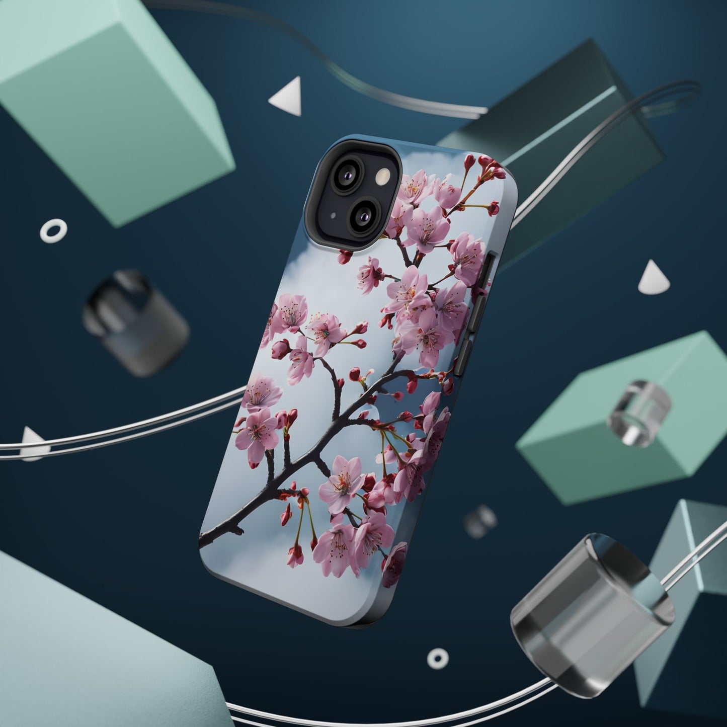 Cherry Blossom Magnetic Impact Phone Case