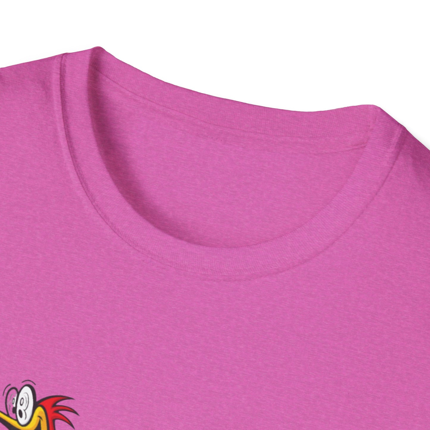 Whimsical Unisex Softstyle T-Shirt, Fun Graphic Tee
