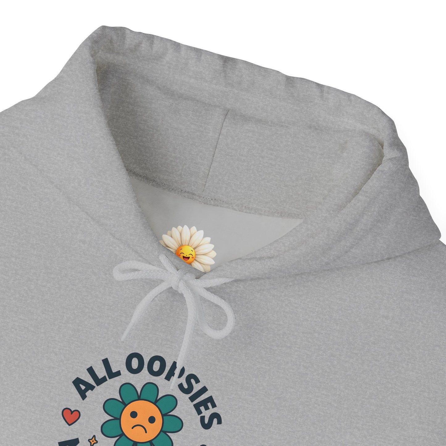 Psychedelic Floral Hoodie, Cozy Sweatshirt for Casual Style, Gift for Flower Lovers, Cute Streetwear, Spring Fashion, Art Tee