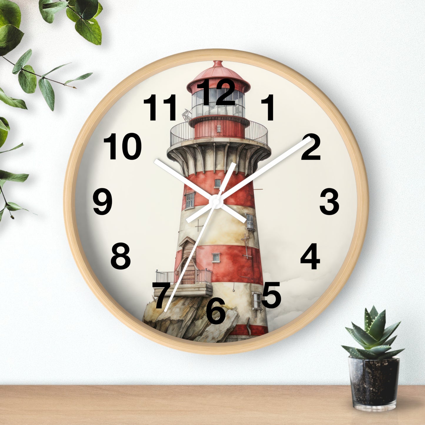 Wall Clock - Lighthouse