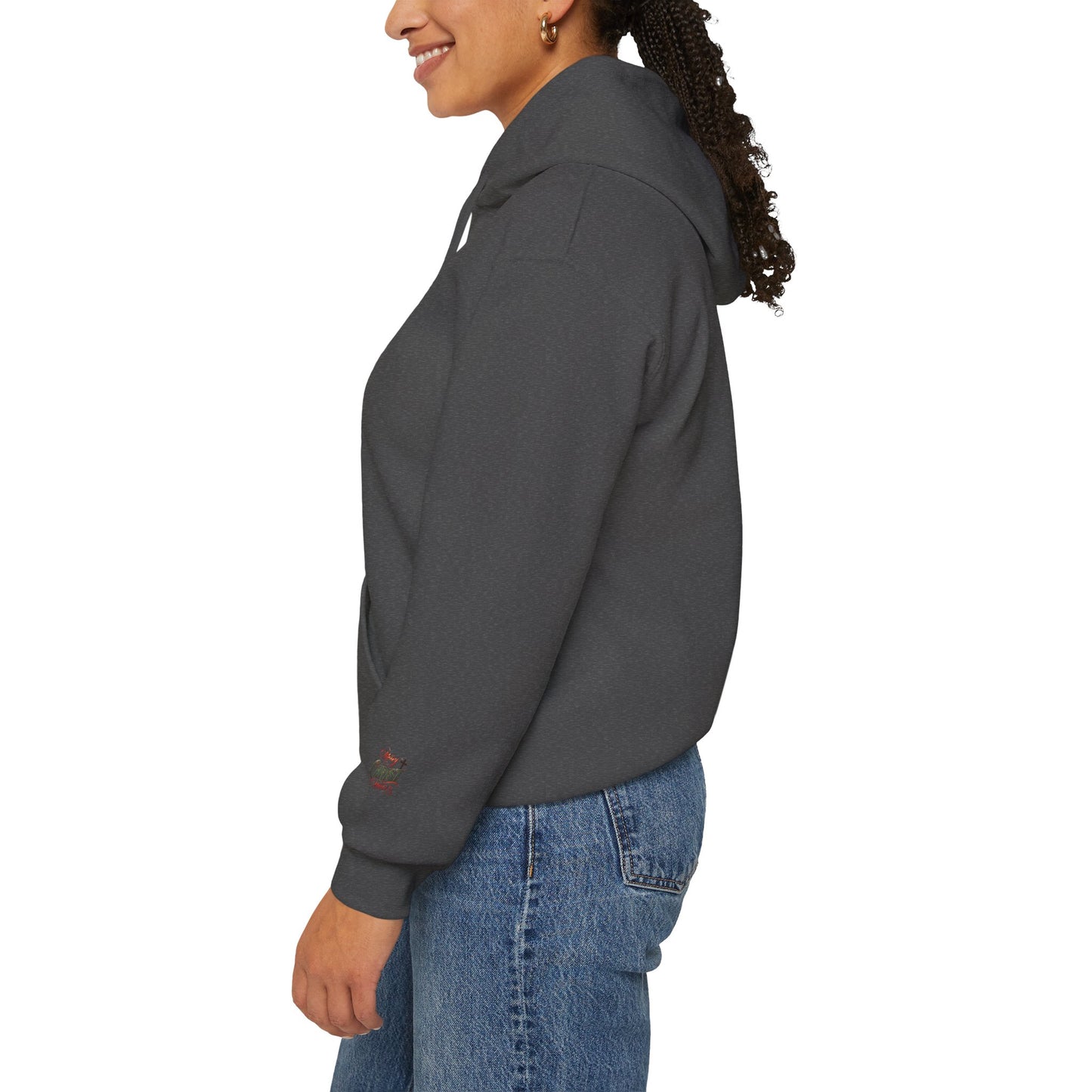 Merry Christmas Hoodie, Cozy Unisex Sweatshirt for Holiday Gatherings, Festive Gift Idea for Him/Her, Winter Apparel, Christmas Sweater