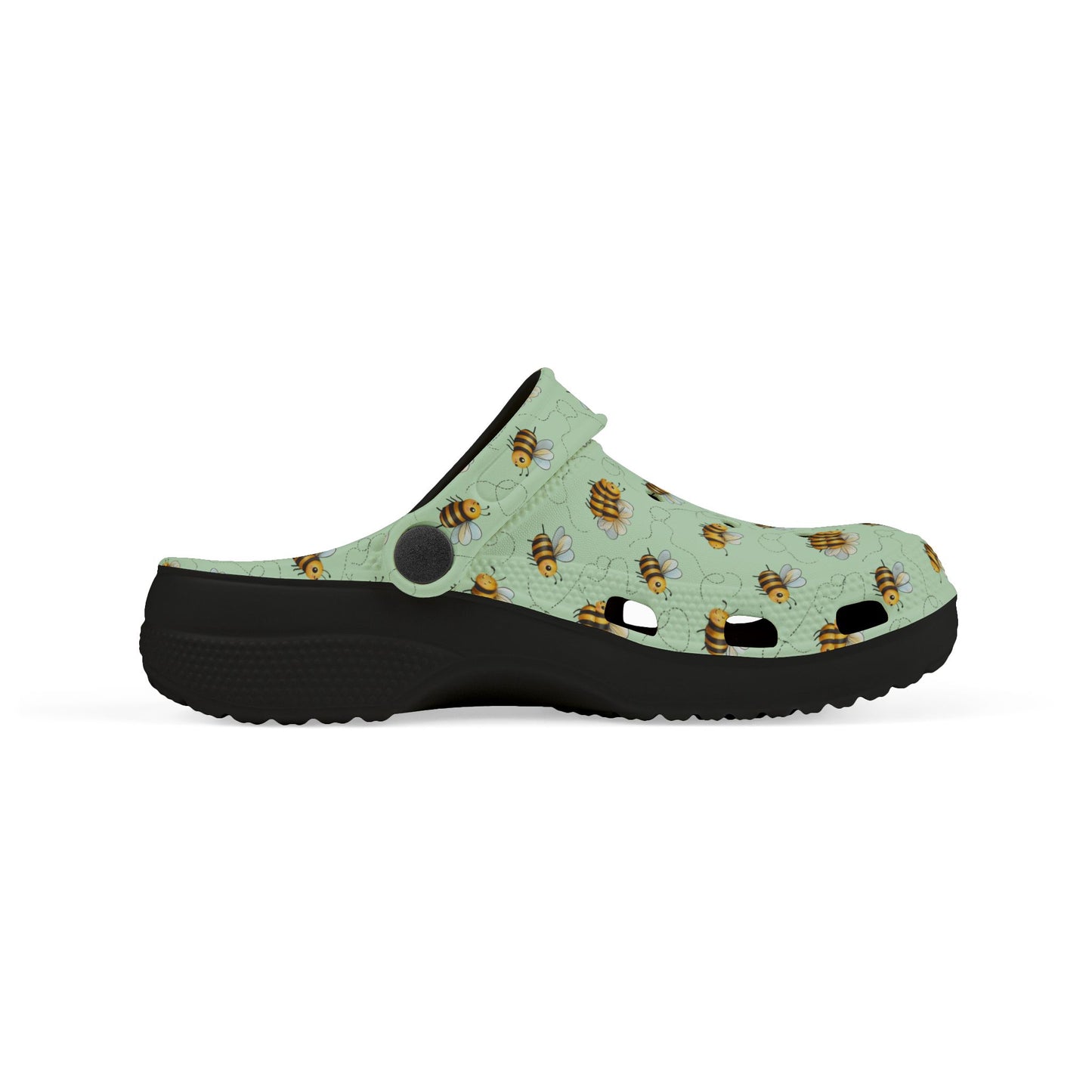 Bee-themed Kid's Clogs