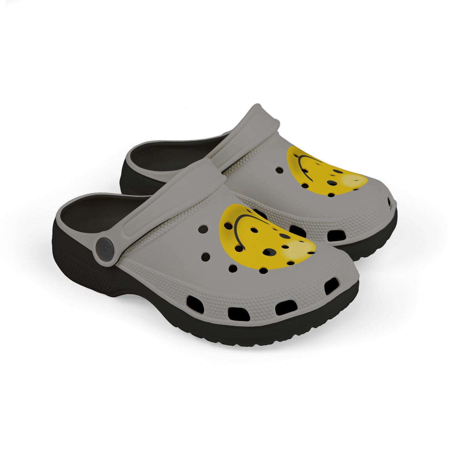 Smiley Face Clogs, Kid's EVA Foam Shoes