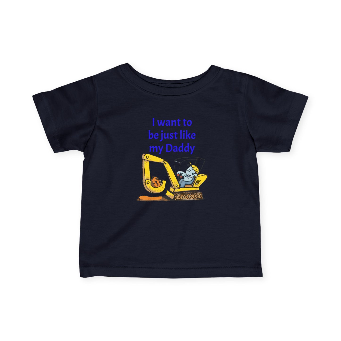 Daddy's Little Helper Infant Tee, Cute Baby Shirt, Toddler Gift, Father's Day Outfit, Family Matching Tee