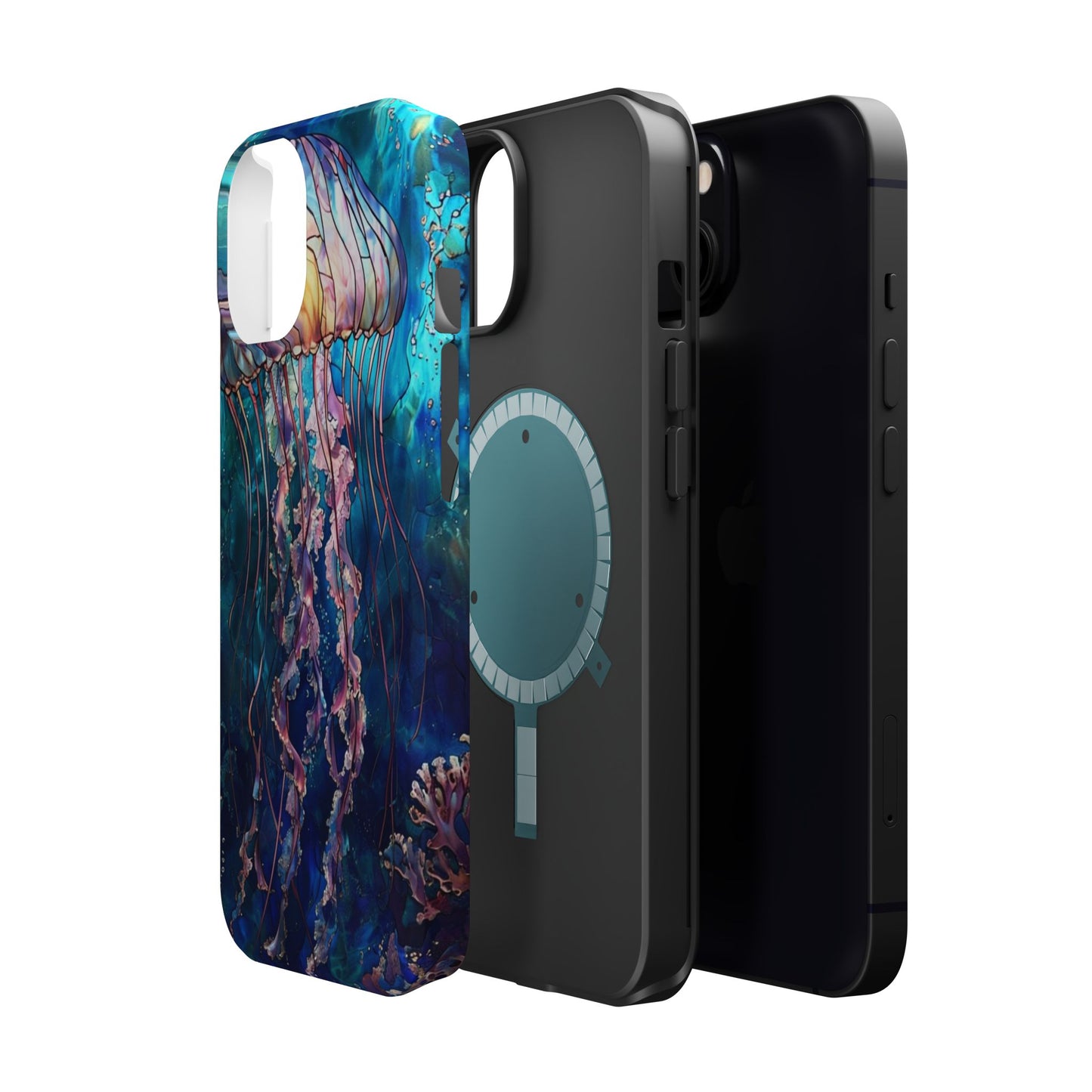 Jellyfish Ocean Magnetic Impact Phone Case