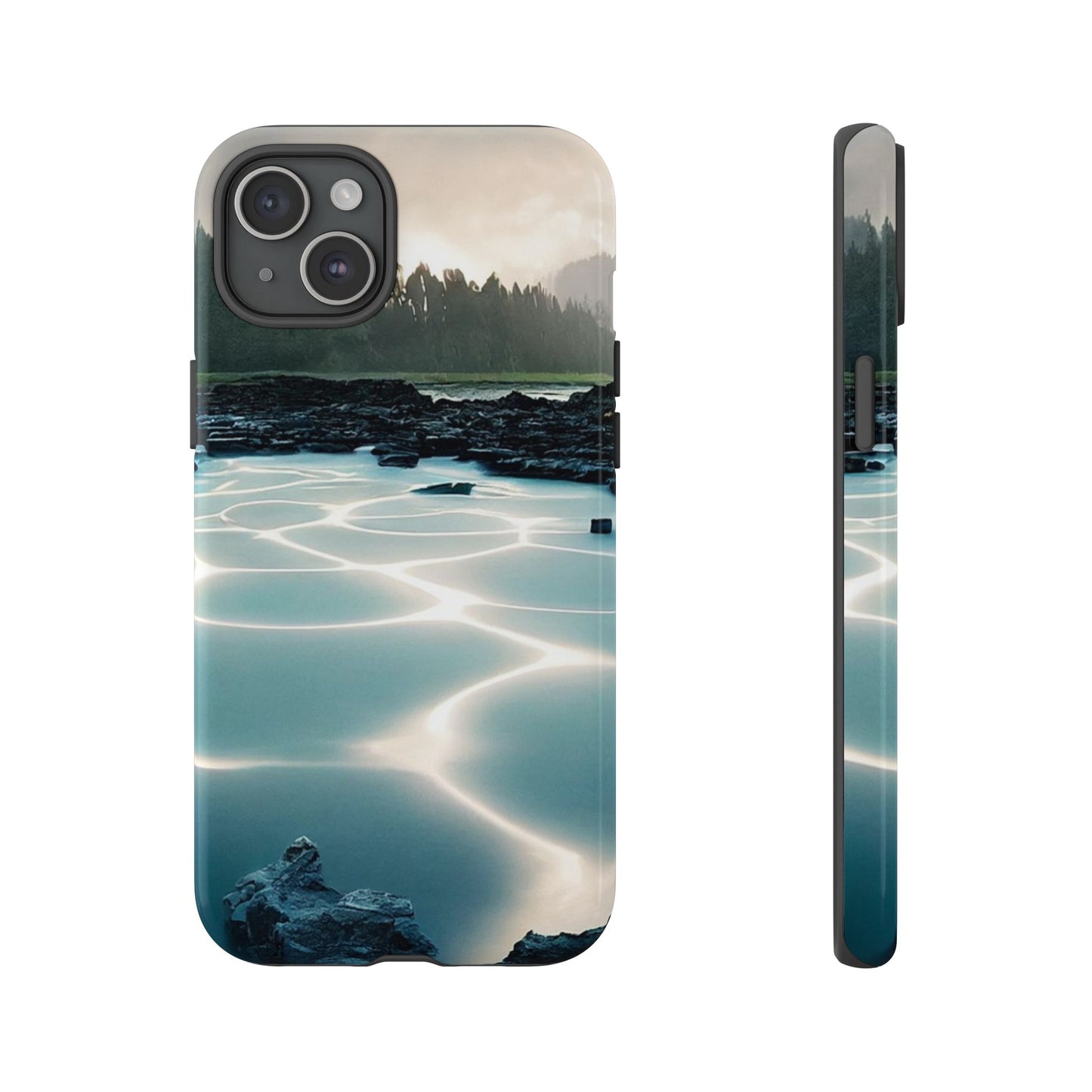Nature-Inspired Phone Case, Tough Cases for Nature Lovers, Durable Phone Cover, Outdoor Vibe, Unique Gift for Travelers, Eco-Friendly Design